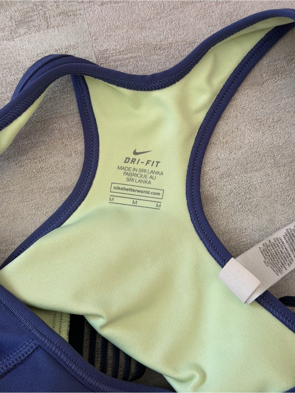 Nike | Pro Classic Medium-Support Sports Bra – Blue/Purple – Size Medium - Picture 5 of 5